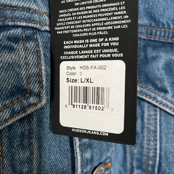 Hudson jeans - Jean jacket - Picture 4 of 5